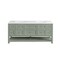 James Martin Vanities Breckenridge 72in Double Vanity, Smokey Celadon w/ 3 CM White Zeus Top 330-V72-SC-3WZ - alternate 7